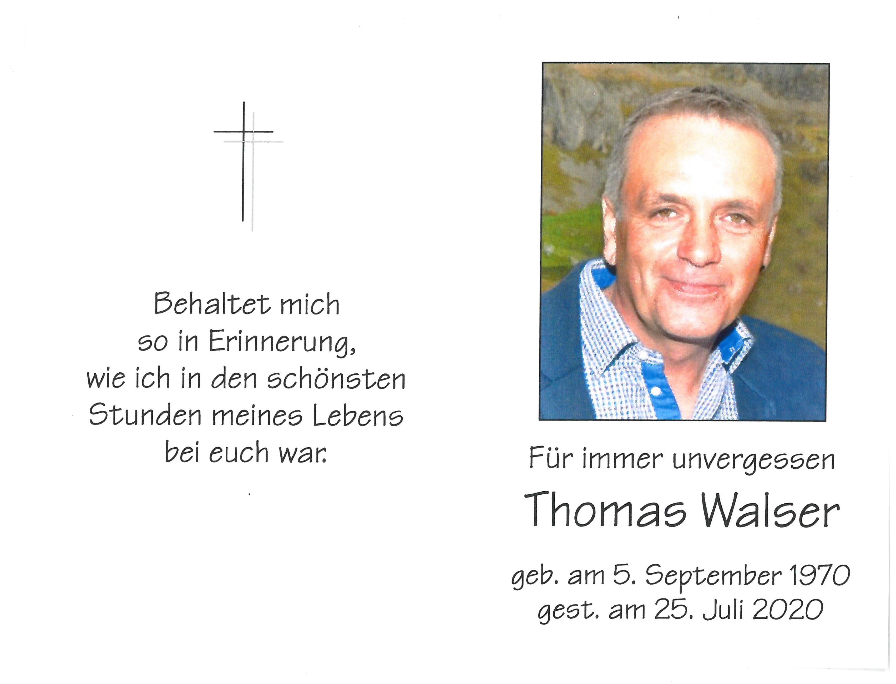 Thomas Walser